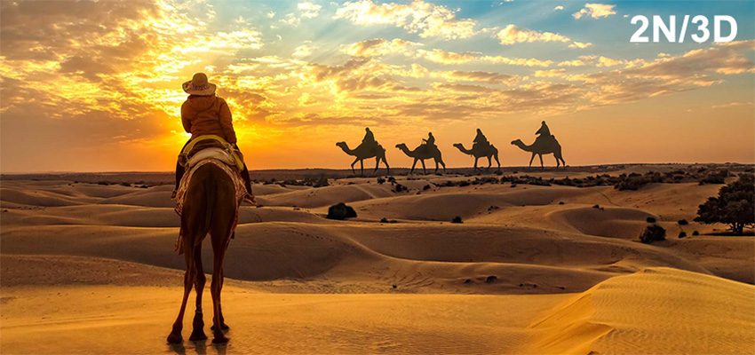 jaisalmer longewala tour package desert sunset